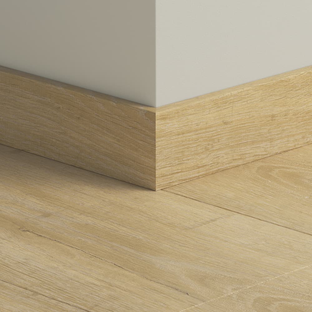 Плинтус ПВХ прямой для LVT Pergo PGVSK40100 Дуб светлый горный 2400х12х58