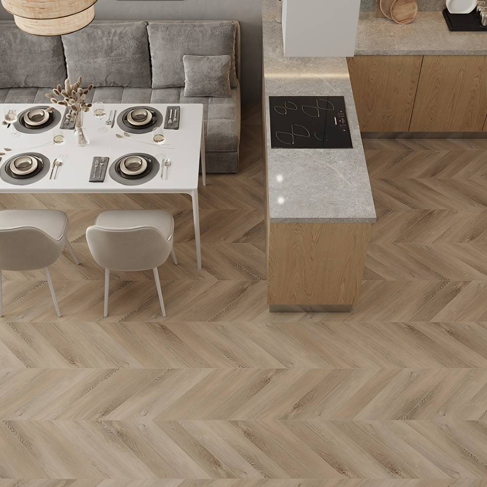 Ламинат ПВХ Alpine Floor Дуб Синистра Chevron SPC ECO 18-6***