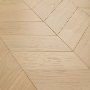 Паркет Елка Французская Lab Arte Chevron Дуб Натур 2006 лак 400/337х110х14/3/60° в интерьере