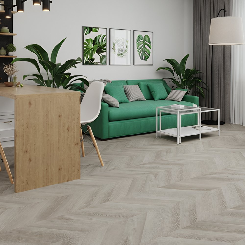 Ламинат ПВХ Alpine Floor Дуб Фантазия Chevron LVT ECO 20-1***