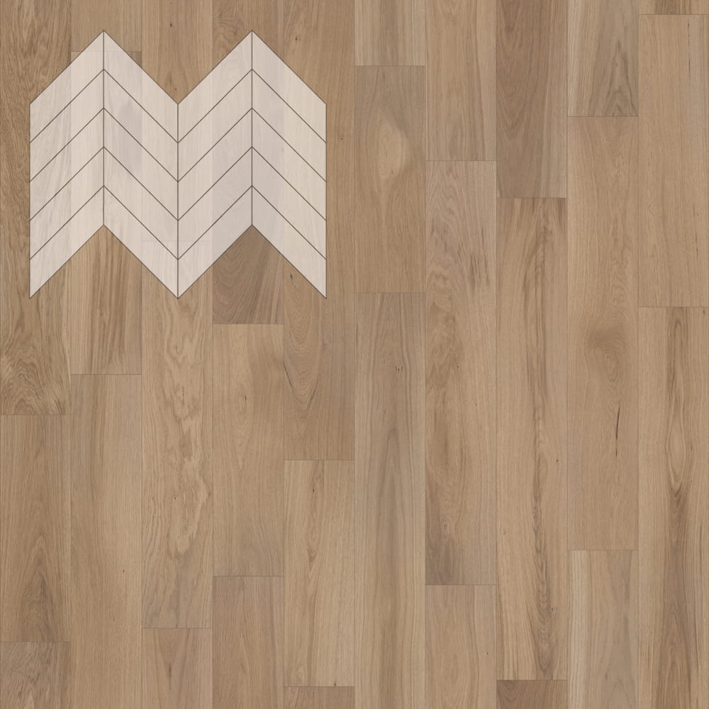 Паркет Елка Французская Lab Arte Chevron Дуб Натур Лаунж лак 600/475х125х14/3/45°