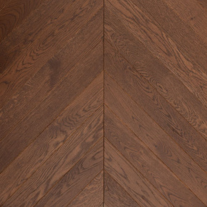 Паркет Елка Французская Lab Arte Chevron Дуб Натур Табак лак 600/475х125х14/3/45° в интерьере