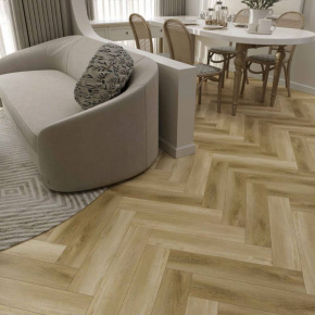 Ламинат ПВХ Tulesna Grazioso LVT 1005-601*** в интерьере