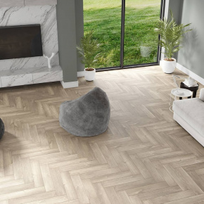 Ламинат ПВХ Alpine Floor Дуб Натуральный Отбеленный ABA ECO 19-5*** в интерьере