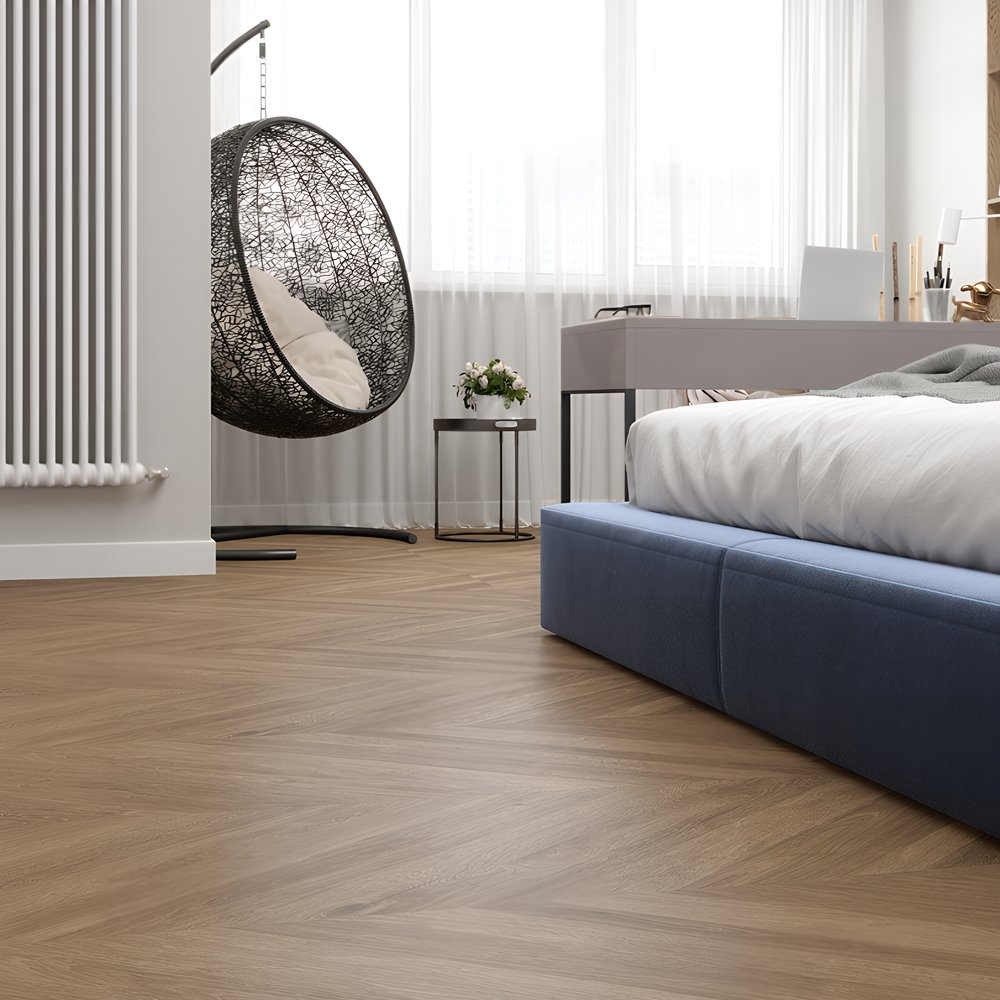 Ламинат ПВХ Alpine Floor Французская елочка LVT ЕСО 3-25***