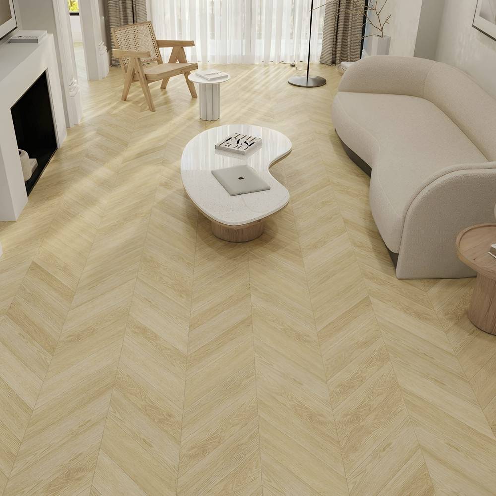 Ламинат ПВХ Alpine Floor Дуб Ваниль Селект Chevron SPC ECO 18-2***