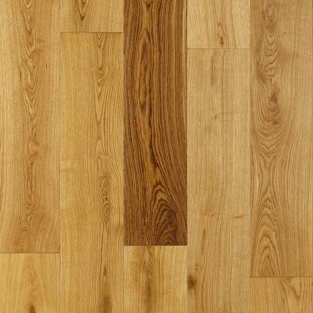 Техномассив от 400 до 1500х130х14/4,4 Дуб Кантри лак