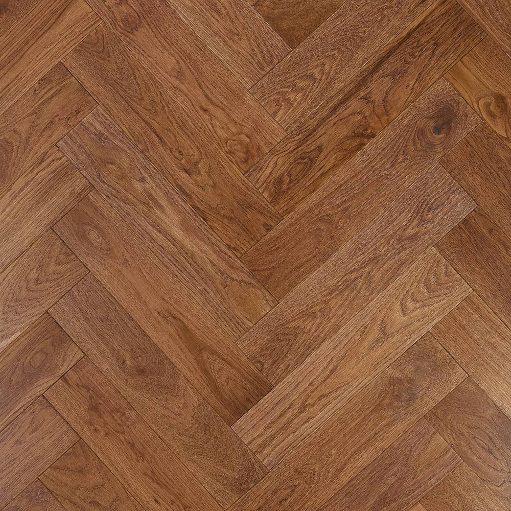 Паркет Елка Английская Lab Arte Angle Дуб Рустик Табак лак 400*110*15/3